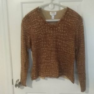 Talbot's cashmere blend sweater
